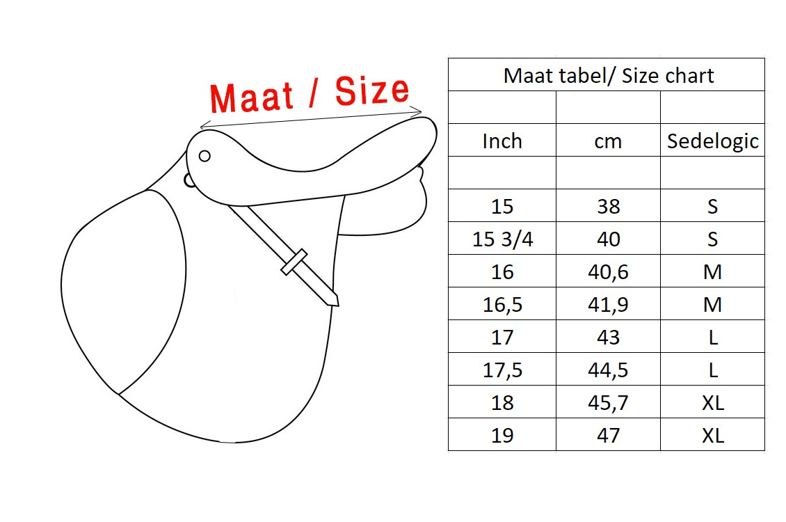 QLine Sedelogic saddle pad with strong pressure reducing…